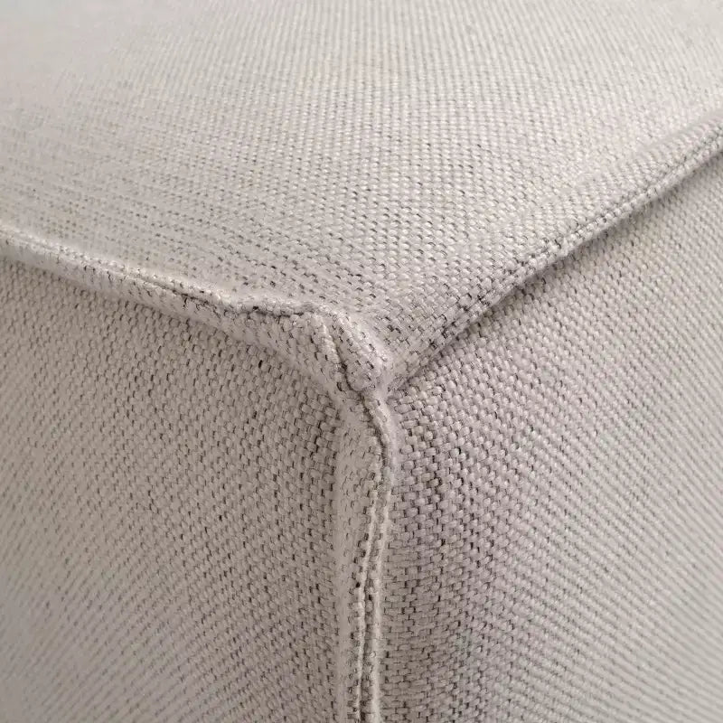 Poltrona Modulare Lato Destro Crema / Grigio Scuro / Grigio, Seduta Singola, Capacità 136 kg