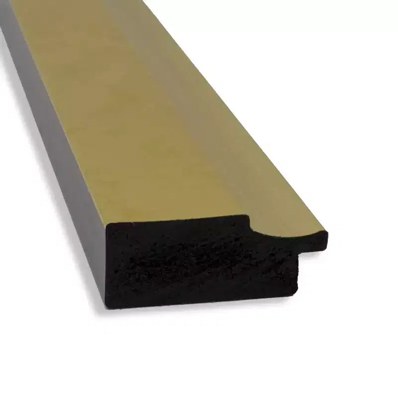 Specchio a figura intera per porta/parete con cornice stretta dorata, 1 persona – 51,5" x 17,5"