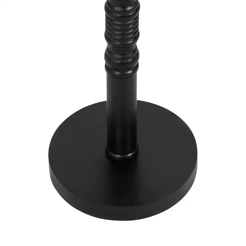 Pedestal End Table – Single, Available in Black / Gray / Rustic Brown / White