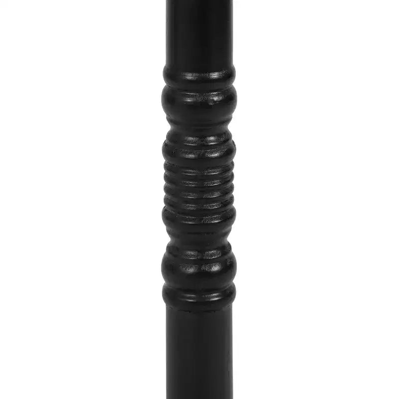 Pedestal End Table – Single, Available in Black / Gray / Rustic Brown / White
